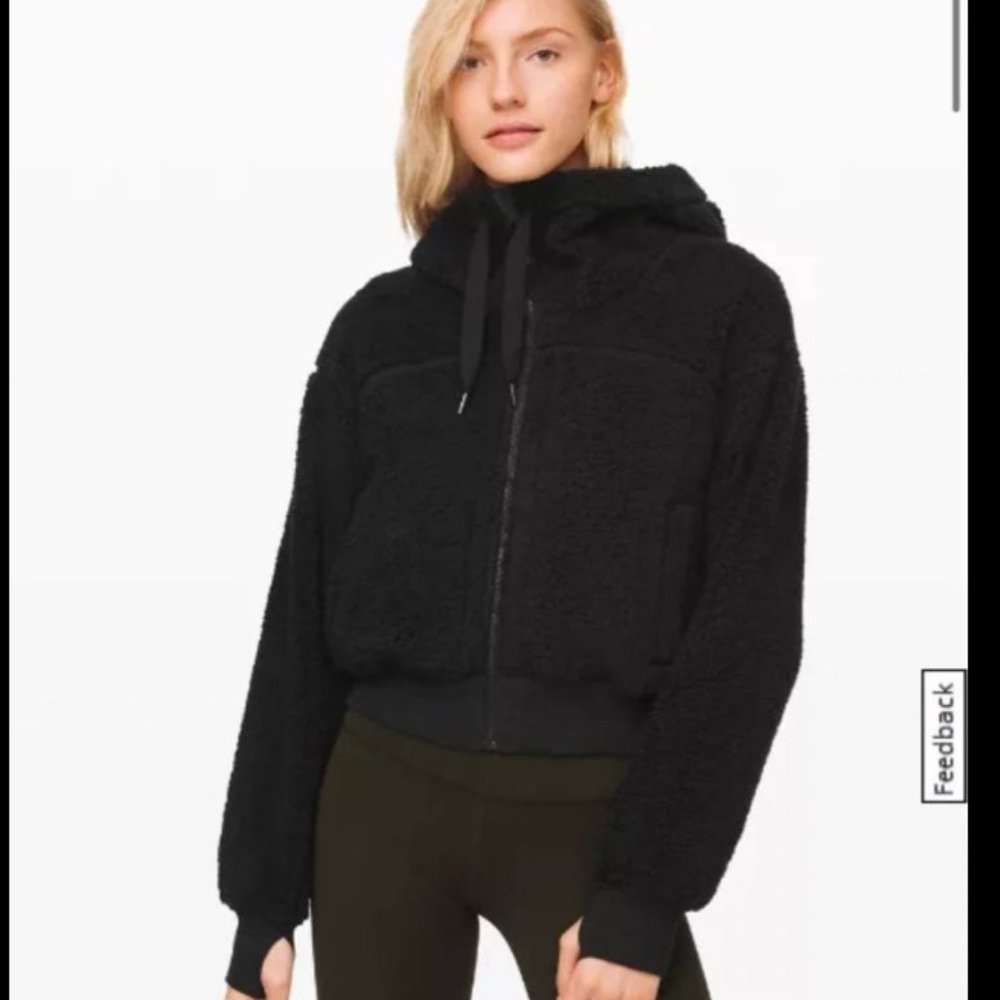 Lululemon Short Sweet and Sherpa Jacket